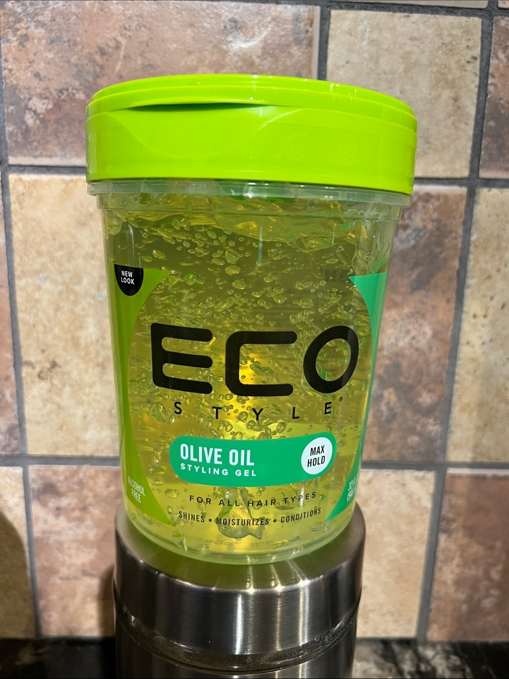 Olive Oil Styling Gel - Lime Green